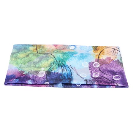 Naisten leveä panta painetulla kuviolla jooga juoksuhiuspanta FF92-4