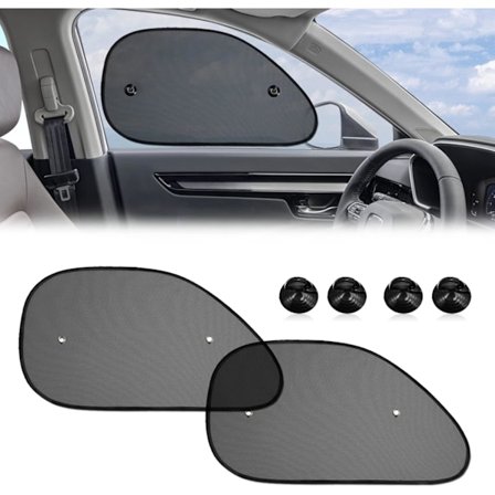 2-pack solskydd för sidorutor, universellt bländnings- och UV-strålskydd för ditt barn, solskydd för sidorutor