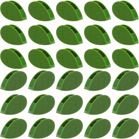 30 stk. Plante klatring vægmontering clips selvklæbende plante væg fastgørelse