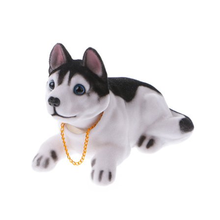 Suloinen tärisevä Husky Koriste Koira Koristeet Kojelauta Lelut Ikkunaluukku Työpöytä Toimiston sisustustarvikkeet Pojat Tytöt Syntymäpäivä