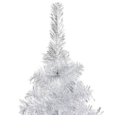 Vidaxl Plastgran Med Led Och Julgranskulor Silver 120 Cm Pet Silver