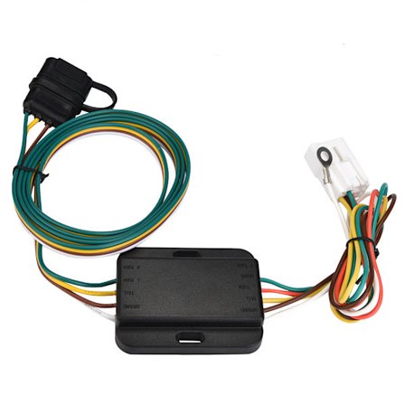 4-polet 12V US Trailer Hitch Ledningsnet Tow Harness Strømkontrolstik