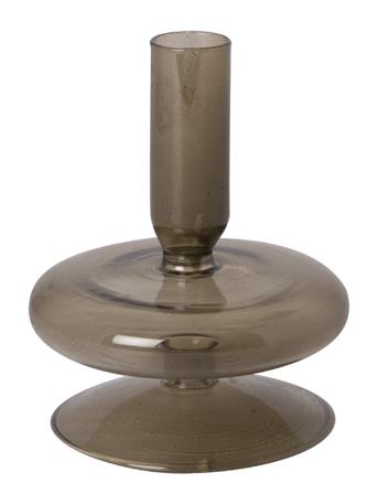 Glass Candle Holder Home Decoration Candlesticks & Tealight Holders Candlesticks Grønn Au Maison