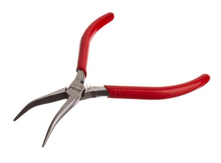 PELA 153649 Spisstang bøyd, uten tenner, 125 mm, Håndverktøy