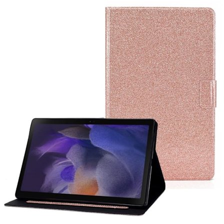 Sparkly Samsung Galaxy Tab A8 2021 fodral - Roseguld