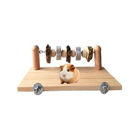 Chinchilla Slipestein Leker Pet Wood Ledges Plattform