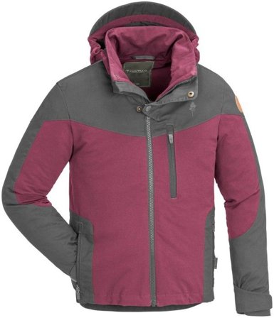 Pinewood Finnveden Hybrid Jacket Kids Plum/D.Anthracite