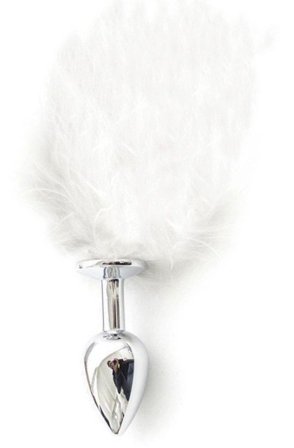 TOYZ4LOVERS Anal Plug With White Tail - Woome.pl