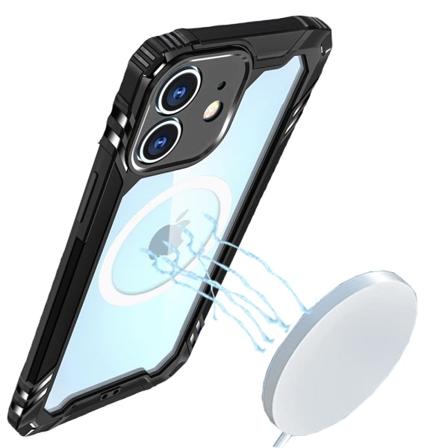 TG iPhone 11 - Exklusivt Stötsäkert Skal Svart