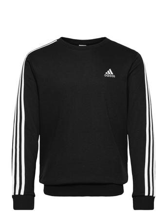 Essentials French Terry 3-Stripes Sweatshirt Black Adidas Performance