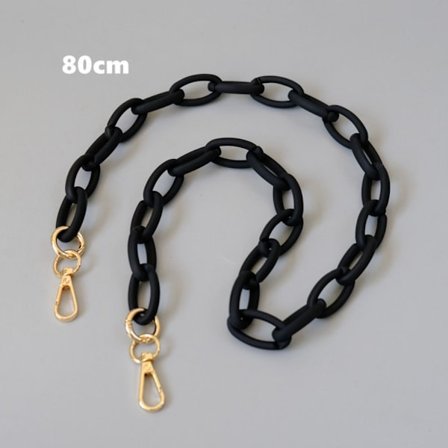 Väska Kedja Väska Rem SVART 80CM - high quality