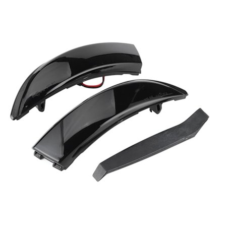 12V Baglygte Blinklys Dynamisk Flydende Indikator Amber LED Passer til Ford Fiesta B Max