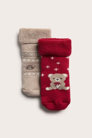 Kappahl | Julstrumpor 2-pack | Röd