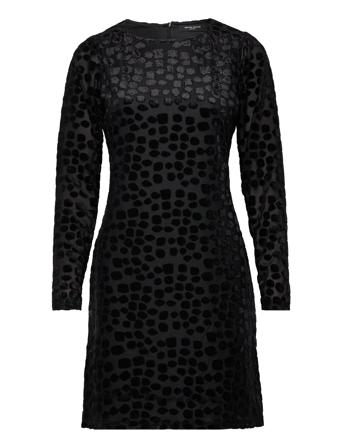 C Flowerybbnancy Dress Dresses Party Dresses Svart Bruuns Bazaar*Betinget Tilbud