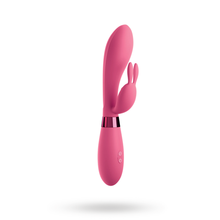 OMG! Rabbits #Selfie Silicone Vibrator Pink - Pipedream