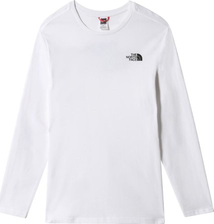 The North Face Men's Easy Long-Sleeve T-Shirt Men long-sleeved sweaters White L