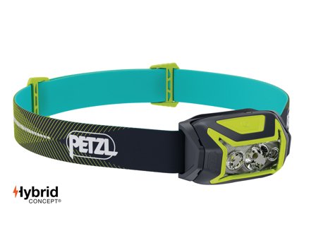 Petzl ACTIK CORE Hodelykt 600 lumen Grønn, Belysning