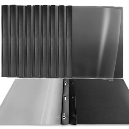 10-pack rapportomslag Rapportmapps baksida