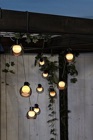 Jotex - Smoky girlanda świetlna zasilana energią słoneczną Przezroczysty - Kup Oświetlenie zewnętrzne firmy Jotex