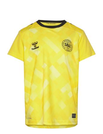 Dbu 24 Gk Jersey S/S Kids Yellow Hummel