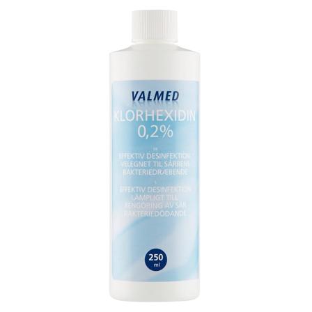 ValMed Klorhexidin 0,2 % 250 ml, Medicin & Pleje, Sårpleje, Klorhexidin