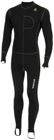 Aclima Aclima Unisex WarmWool Bodypiece Jet Black - Undertøyssett