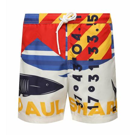 Paul & Shark, Swimming suit Rood, Heren, Maat:S