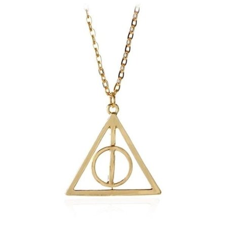 Necklace - Harry Potter - Deathly Hallows - Gold