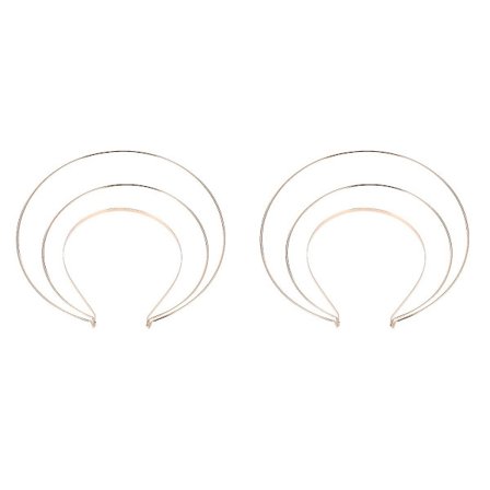 3 stk. Antik Halo Pandebånd Krone Hårsløjfe Kvinder Kostume Hovedbeklædning Hovedbeklædning 2 stk 22X20cm