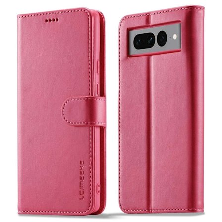 LC.Imeeke läder Google Pixel 7 Pro fodral - Rosa