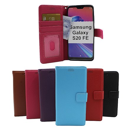 New Standcase Wallet Samsung Galaxy S20 FE/S20 FE 5G (Svart)