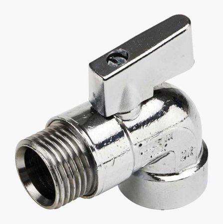 Minikulventil vinkel (inv./utv.) - Biltema