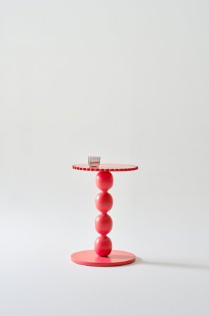 Jotex - Sidebord ø 44 Cm Rød - IVES - Kjøp Sidebord & småbord hos Jotex