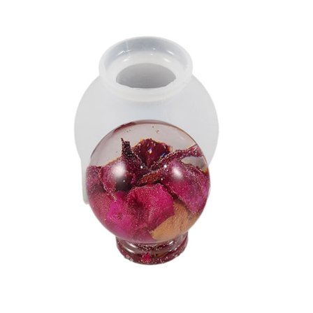 Flaskeformede Silikone Ornament Form Håndlavningstilbehør til DIY Ornament