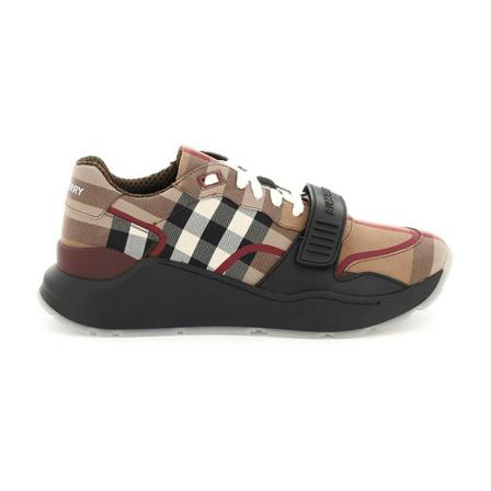 Burberry - Sneakers - Brun - Herr - Storlek: 44 Eu, Herr, Storlek: 44 EU