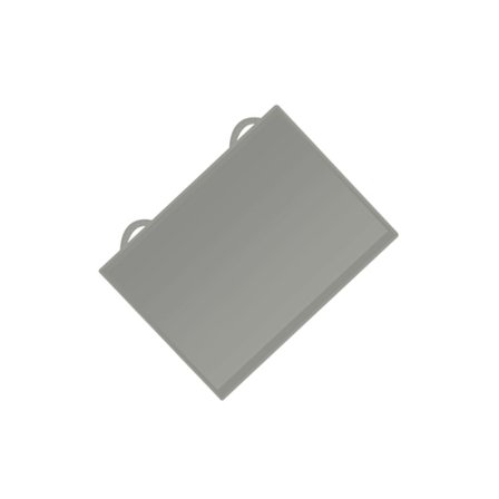 22-tuumainen harmaa silikoninen tarttumaton uunimatto - uudelleenkäytettävä uuninsuoja