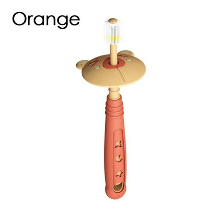 Barntandborste Baby Oral Cleaner ORANGE