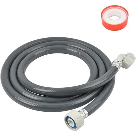 Tvättmaskin diskmaskin med tvättmaskin vatteninloppsrör 2 meter tvättmaskin vatteninloppsrör 3/4 tum vinkel