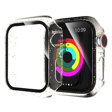 Apple Watch Series 5 / 4 44mm glitteri kehys - Kulta