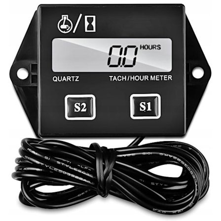 Varvtalsmåler / Tachometer til Bil – Timetæller