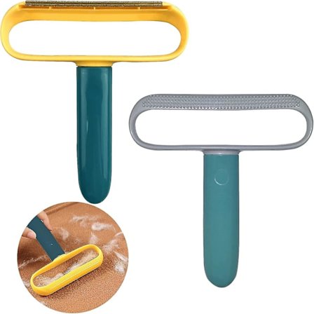 Bärbar Ludd-Borttagare Matta, Matta Ludd-Borttagare, Metall Luddvals För Matta, Återanvändbar Dubbelsidig Tyg Rakare För Kläder Tröja Vävd Kappa Ca