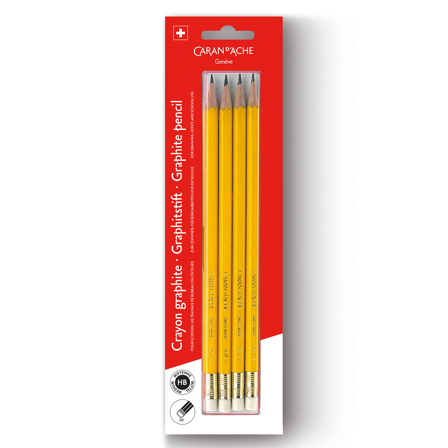 Graphite Pencil 4-pack HB medium