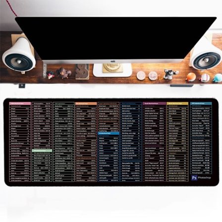 Hurtigtast musemåtte Tastaturpude 300X600X3MM1 1