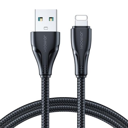 Joyroom Surpass USB-Lightning-kaapeli 2 m - Musta