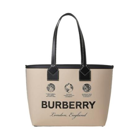 Burberry, Tote Bags Beżowy, Kobieta, Rozmiar: ONE Size