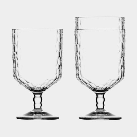 Vinglas i plast Marine Business Party Clear Ice, transparent, 28 cl, 6-pack