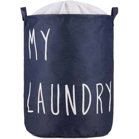 Stor vasketøjskurv med håndtag, sammenklappelig, vandtæt 60