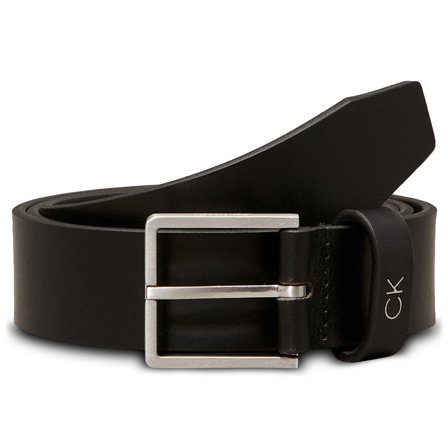 Calvin Klein Format Gürtel Schwarz für Männer - Ledergürtel