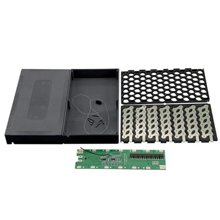 48V E-cykel batteriboks 18650 Cellehuskasse Skalholdere 48V12AH Plastkasse