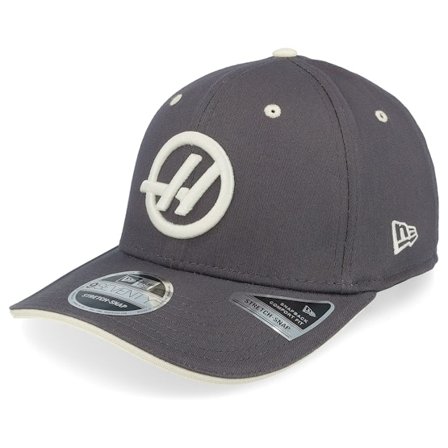 New Era - Motor - Grey - adjustable - Cap - Haas F1 25 Seasonal 9seventy Grey/Off White Adjustable - Hatstore
